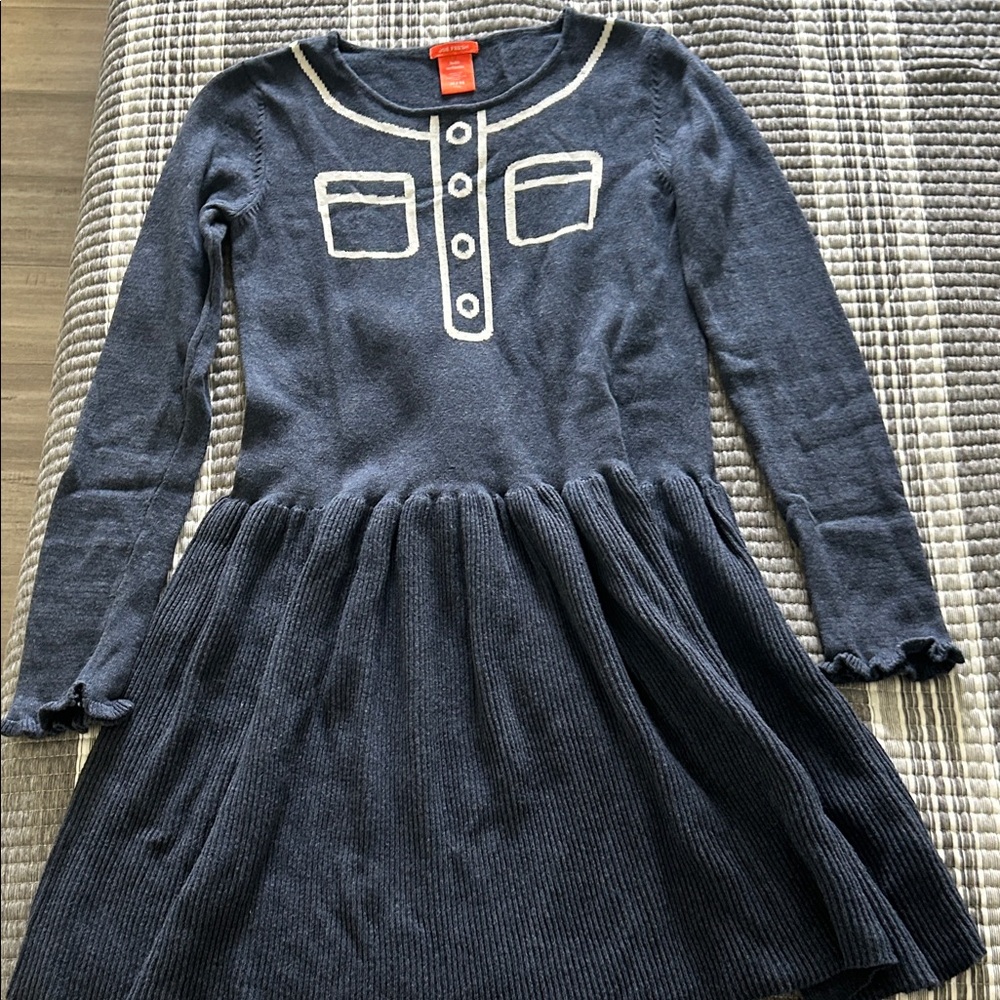 Stylish Navy Blue Kids Dress